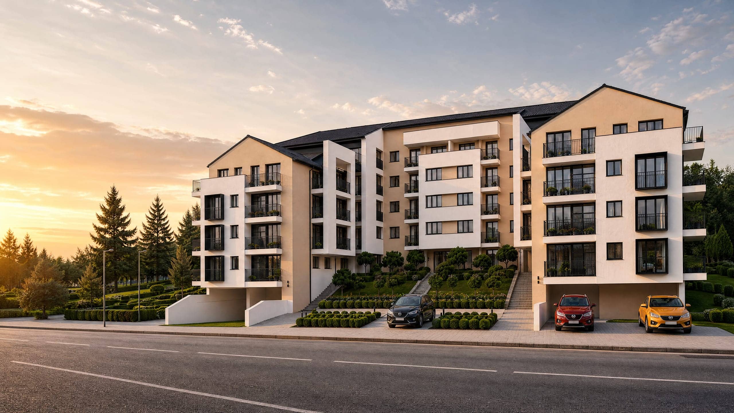 Ansamblu rezidential Magnolia, apartamente noi in Craiova